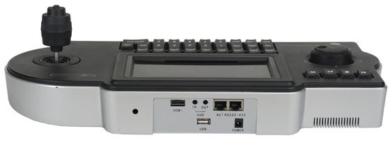 Bộ điều khiển bàn phím mạng, với giải mã camera IP và điều khiển PTZ, đầu ra 1ch HDMI @ 25 Split, video qua IP
