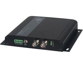 Bộ thu phát video cáp quang HD SDI 1 kênh dài với BNC / RS485